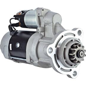 DB Electrical SDR0286 Starter لـ Freightliner International Caterpillar Cummins DD60 Series N14، C15، C13، ISM، C12، L10، 3406، 3176، M11، Classic، Columbia، FL FLC 110/120 / FLD112 / 120 in Kuwait