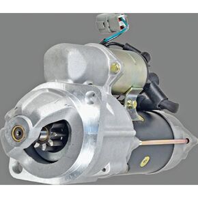 DB Electrical 410-50019 Starter Compatible With/Replacement For Komatsu PC60 Excavator (88-94), 600-813-4410, 600-813-4411 111212 410-50019R 18101 0-23000-0330 0-23000-0331 0-23000-0332 0-23000-0333
