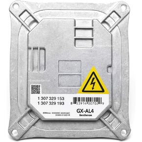 Replacement Xenon HID Ballast for BMW, Mini, Audi, Cadillac with AL 307 329 153 and 307 329 193 Headlight Control Unit Module 63117182520, 25806714