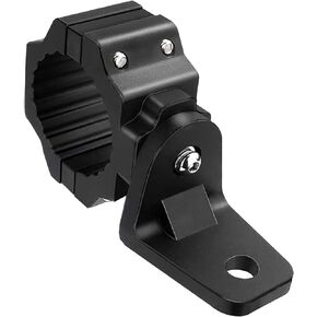 UTV Flag Light Mount with 360° Rotating Mounting Bracket, All Made Aluminium Alloy Mounting Flag Light Bar, Fits SXS 1.75" to 2" Roll Cage Roll Bars (Pack of 2, red)