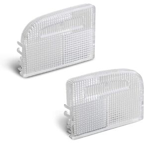 HERCOO Interior Dome Light Cover Roof Map Light Lens 34401-SDA-A21 34402-SDA-A21 Right Left Side Compatible with Honda Accord Hybrid Civic Element Odyssey Pilot Ridgeline with Sunroof Only