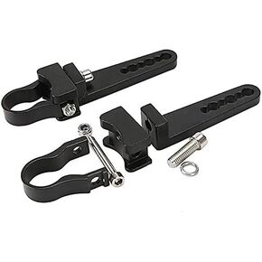 Auxbeam Light Bar Mounting Bracket Kit 1 inch Bull Bar Roll Cage Clamps Mount Clamps Universal Holder Kits for Led Hid Light Bar Jeep Wrangler Trucks Off-Road (2 pcs)