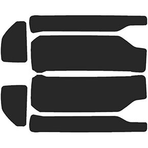 Precut Vinyl Tint Cover for 2016-2018 Chevrolet Silverado Headlights (20% Dark Smoke)