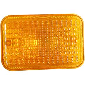 BLUESUNSOLAR 1PC Amber Lens RE70020 Warning Lamp Lens Replacement for John Deere 1023E 2210 2305 3032E 3038E 210K EP 210K 210LE 210LJ (1PC-RE70020)