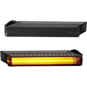RUXIFEY متسلسل LED مرآة جانبية بدوره إشارة ضوء مدخن يمين يسار مصابيح متوافقة مع Ford F150 Expedition، Lincoln Mark LT، Amber