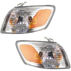 For Toyota Camry 2000 2001 Signal Light Assembly Pair Driver and Passenger Side DOT Certified TO2530136 TO2531136 in Kuwait