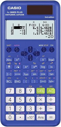 الة حاسبة علمية من كاسيو FX300MSPLUS2، الإصدار الثاني، بتصميم أنيق جديد، أسود، 0.4 بوصة × 3 بوصة × 6.4 بوصة in Kuwait