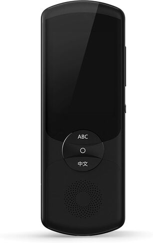 Easy Trans 2.0 Portable Smart Electronic Voice Language Translator Device, 2-Way Translation of Chinese To 33 Languages, Offline Translation, Instant and Applied AI Technology, Black in Saudi Arabia