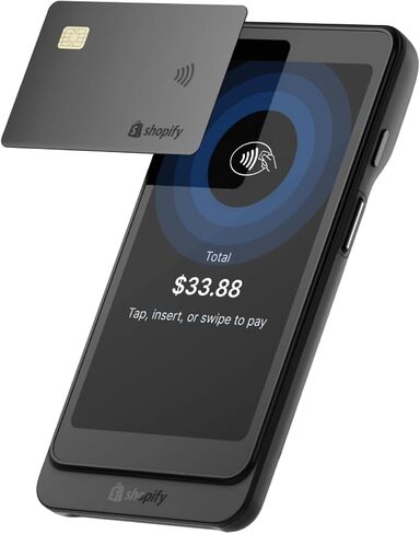 Shopify POS Go - جهاز ونظام نقاط بيع متنقلة للبيع بالتجزئة والشركات الصغيرة - قارئ بطاقات ائتمان الكل في واحد، جهاز طرفي، ماسح ضوئي للرموز الشريطية، جهاز برمجي لنقاط البيع in Kuwait