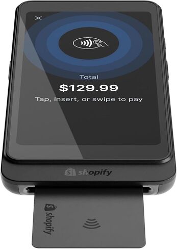 Shopify POS Go - جهاز ونظام نقاط بيع متنقلة للبيع بالتجزئة والشركات الصغيرة - قارئ بطاقات ائتمان الكل في واحد، جهاز طرفي، ماسح ضوئي للرموز الشريطية، جهاز برمجي لنقاط البيع in Kuwait