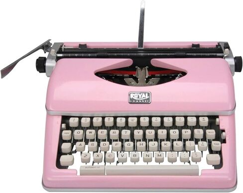 Royal Consumer Information Products Classic Retro Manual Typewriter (Black), Model Number: 79104P in Kuwait