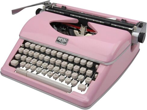 Royal Consumer Information Products Classic Retro Manual Typewriter (Black), Model Number: 79104P in Kuwait