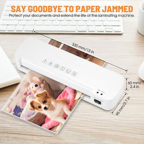 آلة تغليف، آلة تغليف، آلة تغليف 9 بوصة مع 20 ورقة تغليف، آلة تغليف حرارية باردة لسطح المكتب الشخصي 6 في 1 للاستخدام المنزلي في المكاتب والمدرسة والأعمال التجارية in Kuwait