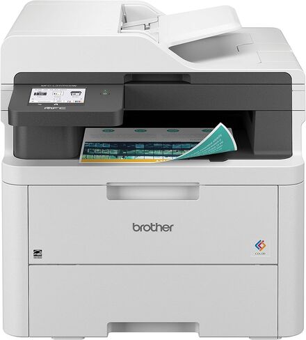 طابعة Brother MFC-L3710CW رقمية مدمجة متعددة الإمكانات توفر نتائج عالية الجودة لطابعة الليزر مع خاصية الاتصال اللاسلكي وجاهزة لتجديد Amazon Dash in Saudi Arabia