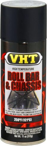VHT SP671 طلاء قضيب اللف والهيكل - طلاء رش أسود ساتان - علبة أيروسول 11 أونصة in Saudi Arabia