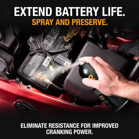 NOCO NCP2 A202 12.25 Oz Oil-Based Battery Corrosion Preventative, Corrosion Inhibitor, and Battery Terminal Protector Grease Spray in Saudi Arabia