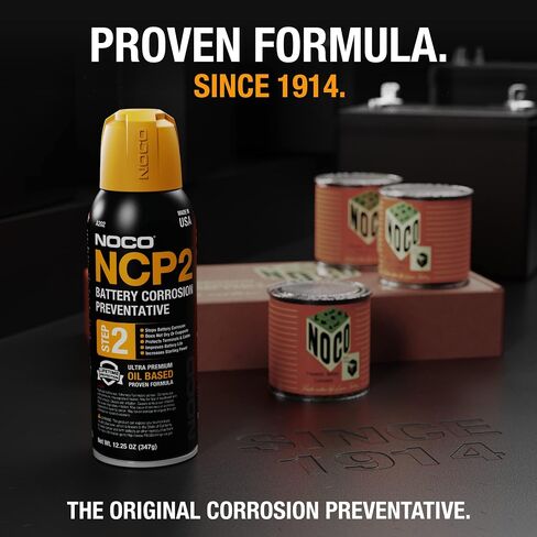 NOCO NCP2 A202 12.25 Oz Oil-Based Battery Corrosion Preventative, Corrosion Inhibitor, and Battery Terminal Protector Grease Spray in Saudi Arabia