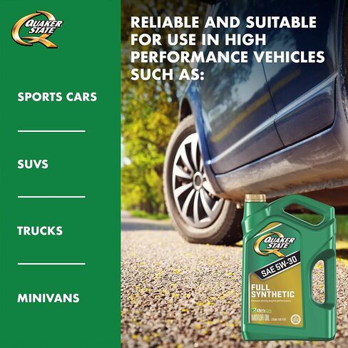 Quaker State Full Synthetic 0W-20 Motor Oil (1-Quart, Case of 6) in Saudi Arabia