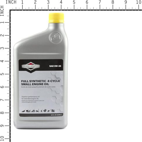 Briggs & Stratton SAE 5W-30 Synthetic Small Engine Motor Oil - 32 Oz. 100074 in Saudi Arabia
