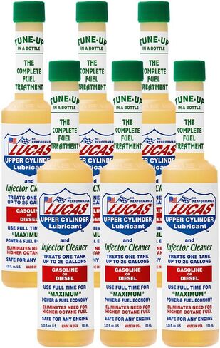 Lucas Upper Cylinder Lubricant & Fuel Injector Cleaner (5.25 oz.)-6 Pack in Saudi Arabia