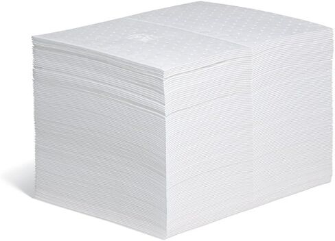New Pig Oil Mat - Oil-Only Absorbent Mat Pad - 100 Pads per Bag - 15" x 20" Pad - Absorbs up to 28 ounces per Pad - MAT403 in Saudi Arabia