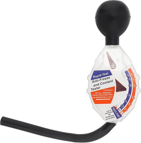 Smgda Antifreeze and Coolant Tester Hydrometer Tester Automotive Antifreeze Tester for Ethylene Glycol Coolant °C and °F Display in Saudi Arabia
