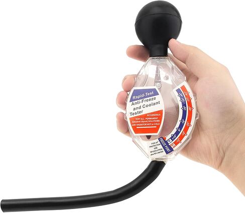 Smgda Antifreeze and Coolant Tester Hydrometer Tester Automotive Antifreeze Tester for Ethylene Glycol Coolant °C and °F Display in Saudi Arabia