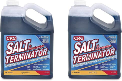CRC Salt Terminator Engine Flush, Cleaner, And Corrosion Inhibitor, 1 Gallon, Dissolves Salt And Leaves A Protective Coating in Saudi Arabia