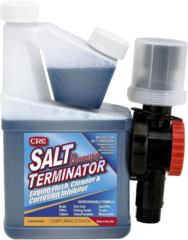 CRC Salt Terminator Engine Flush, Cleaner, And Corrosion Inhibitor, 1 Gallon, Dissolves Salt And Leaves A Protective Coating in Saudi Arabia
