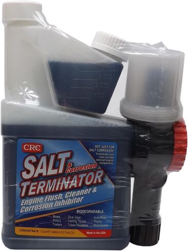 CRC Salt Terminator Engine Flush, Cleaner, And Corrosion Inhibitor, 1 Gallon, Dissolves Salt And Leaves A Protective Coating in Saudi Arabia