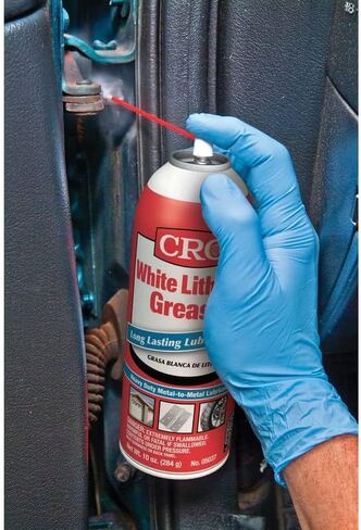 شحم الليثيوم الأبيض CRC 05037 – [عبوة من 12 قطعة] 10 واط. أوز، مادة تشحيم طويلة الأمد in Kuwait