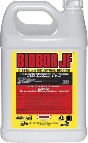JF Diesel Fuel Additive: Highly Effective Fuel Biocide Supplement, Prevents Corrosion of Fuel Tanks, Increases Lubricity, Dual Phase Chemistry | 16 Ounce, (BB16EZ01US) in Saudi Arabia