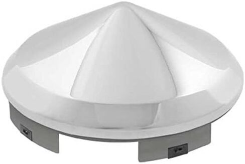 Kaper II A-4-MMC Woody's Chrome Steel 4-5 Notch Front Hub Cap, 50 Pack in Saudi Arabia