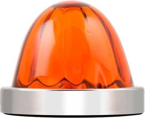 GG Grand General 81862 Clear Watermelon Glass Kit with Amber 18 LED Base and Stainless Steel Bezel in Kuwait