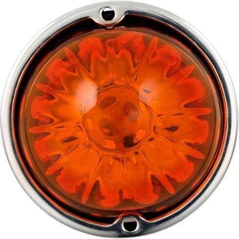GG Grand General 81862 Clear Watermelon Glass Kit with Amber 18 LED Base and Stainless Steel Bezel in Kuwait