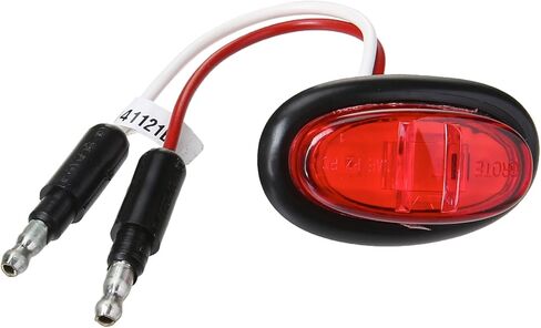 Grote 47243 مصابيح LED لعلامات التخليص ذات الخط الرفيع مقاس 3 بوصات، أصفر in Saudi Arabia