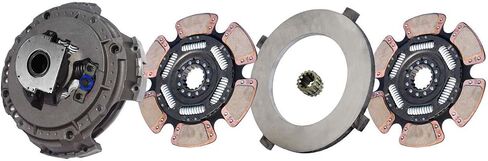 IATCO 208925-25-IAT 15-1/2" x 2" قابض دواسة سهل (لوحتان، 6 مجداف / 6 زنبرك، تحميل 4000 لوحة / عزم دوران 2050، زرك ثلاثي، يتضمن موفر للخط) in Saudi Arabia