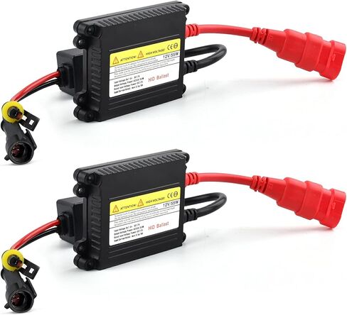 Hid Ballast,DC 12V 55W Super Slim Hid Ballast Kit for H1 H3 H4 H7 H8 H9 H11 9005 9006 Pack of 2 in Kuwait