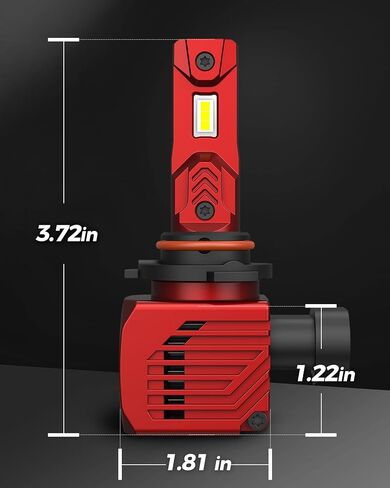 مصابيح الضباب LED Torchbeam H4 LED باللون الأبيض البارد، التوصيل والتشغيل، حزمة من 2 in Kuwait