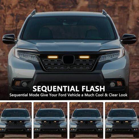 YOMTOVM Turn Signal Switch Fog Light, 2Pcs Light Strip for Daytime Running Light, White Yellow Sequential LED Turn Signal Light Bar for Car in Kuwait