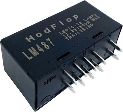Hodflop LM487 10383321 LED مرحل فلاش LED تحذير الانعطاف إشارة المتعري لكاديلاك تشيفي جي إم سي هامر 2003-2007 إصلاح LED فرط فلاش 10 دبوس 15231201 15764135 in Saudi Arabia