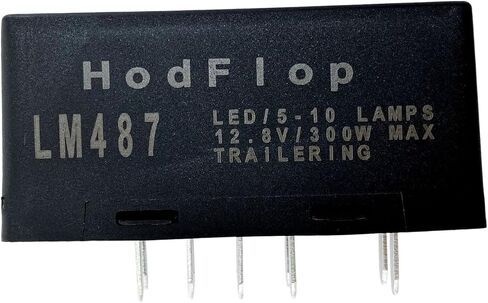 Hodflop LM487 10383321 LED مرحل فلاش LED تحذير الانعطاف إشارة المتعري لكاديلاك تشيفي جي إم سي هامر 2003-2007 إصلاح LED فرط فلاش 10 دبوس 15231201 15764135 in Saudi Arabia