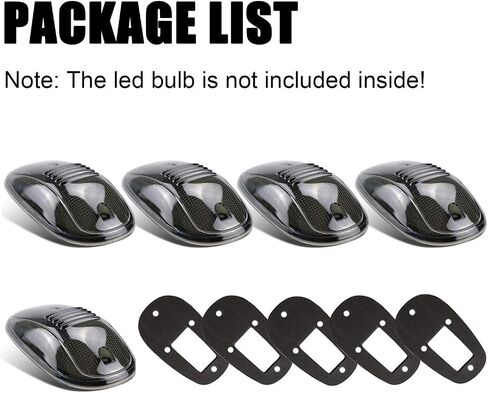 T10 W5W 194 LED Bulbs Sockets Pre-wired Connector Wiring Wire Harness for Cab Marker Lights (Pack of 5) in Saudi Arabia