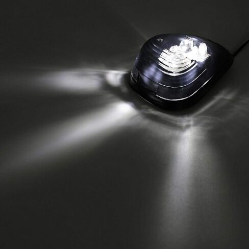 5 قطع من عدسات الدخان مع أضواء علامة سقف الكابينة LED الكهرمانية، ملحقات بديلة لمصباح السقف العلوي لسيارات Ford 1999-2016 F150 F250 F350 F450 F550 Super Duty Pickup Trucks SUV in Kuwait