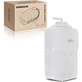 A-Premium Engine Coolant Overflow Recovery Reservoir Tank [with Cap] Compatible with Honda Accord 1998 1999 2000 2001 2002, for 2.3L 3.0L Only
