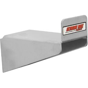 Extreme Max 5001.6649 Wall-Mount Aluminum Single Helmet Hook for Enclosed Race Trailer, Shop, Garage, Storage - Silver