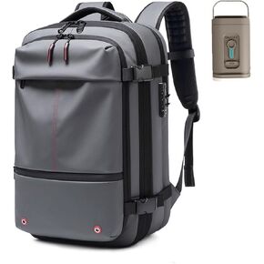 Vacpack Backpack Airback Travel Laptop Hiking Waterproof Anti Theft Carry on Flight with Pump for Men