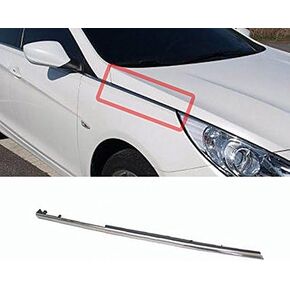 Hyundai Motors OEM Genuine 877723S001 Front Right Fender Molding Trim 1-pc for 11 12 13 14 Hyundai i45 : YF Sonata