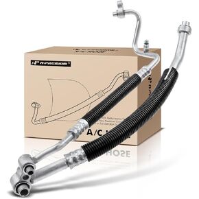 A-Premium A/C Suction and Discharge Line Hose Assembly Compatible with Cadillac SRX 2010-2016, Saab 9-4X 2011, 3.0L 3.6L