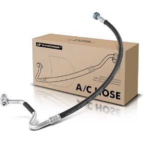 A-Premium A/C Discharge Hose Compatible with Audi A4 Avant 1994-2001, A4 Saloon 1994-2000, A6 Avant 1997-2005, A6 Saloon 1997-2005, Compressor to Condenser